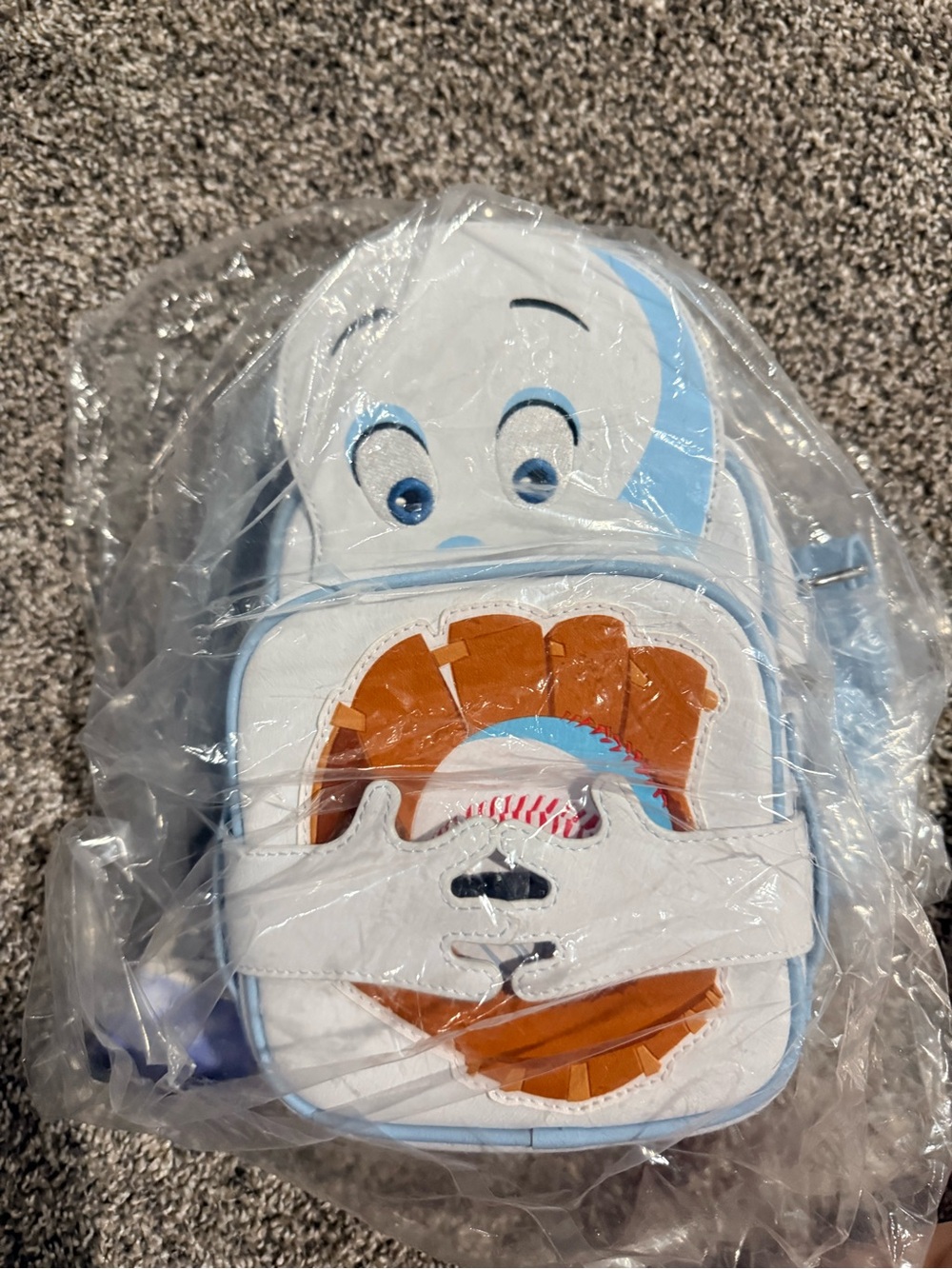 Loungefly Casper Ghost Baseball Crossbuddy Bag